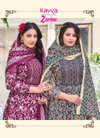Zarina Vol 3 By Kavya Naira Cut Cotton Kurti With Bottom Dupatta Wholesale Market In Surat
